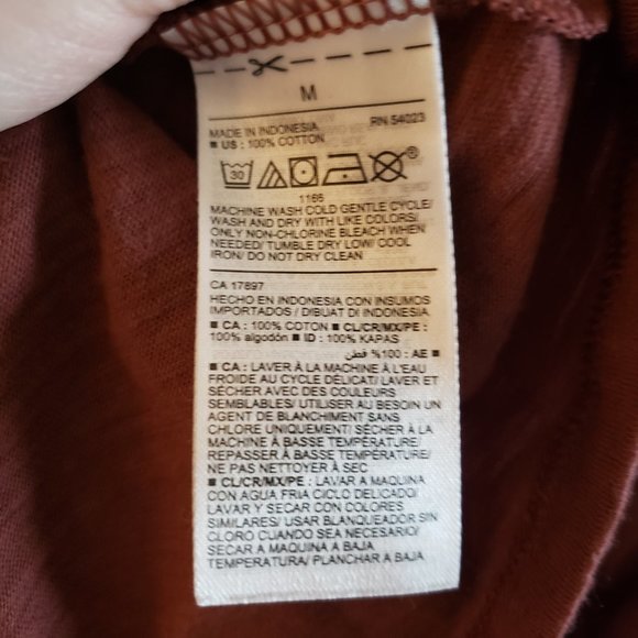 ON Rust Button-Up Tank Top - Picture 4 of 4